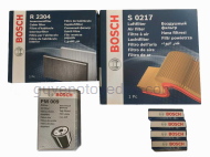 BOSCH Bakm Seti , HAVA, POLEN, YA FLTRES, 4 Ad Buji (Astra J 1,4 Turbo iin) OPEL YEDEK PARA SATI BOSCH