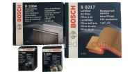 Astra J 1,3 Dizel iin Bosch Peryodik Bakm Seti, Mazot Filtresi, Hava Filtresi, Polen Filtresi (Karbonlu), Ya Filtresi OPEL YEDEK PARA SATI BOSCH